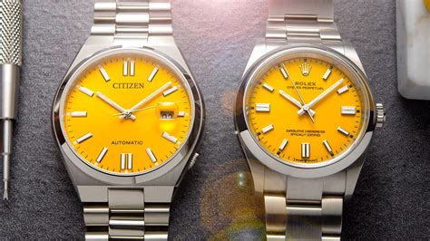 citizen tsuyosa vs rolex|rolex oyster vs tsuyosa.